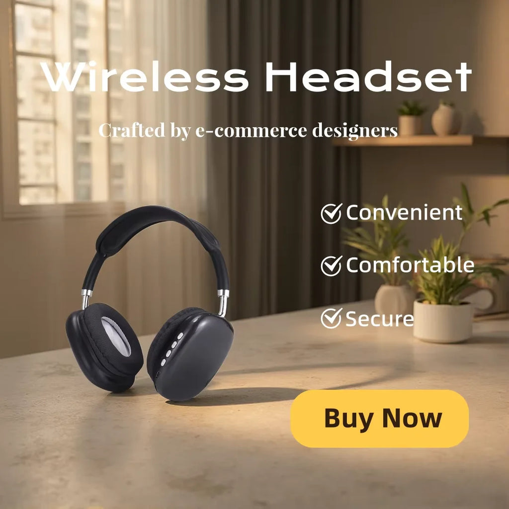 Premium Wireless Sports Headphones - HIFI Lossless Sound Quality