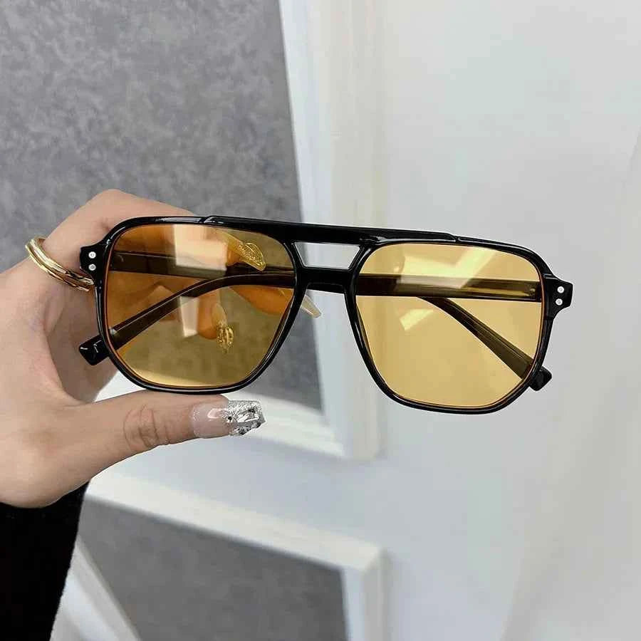 Premium Square Sunglasses - UV Protection Designer Shades
