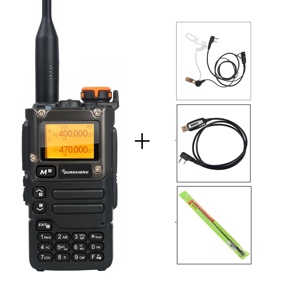 Professional Quansheng Walkie Talkie UV-K5(8) Air Band Radio