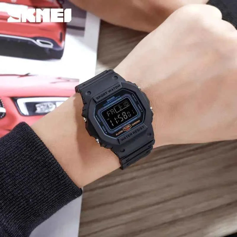 Luxury Digital Sports Watch - Waterproof Military Backlight