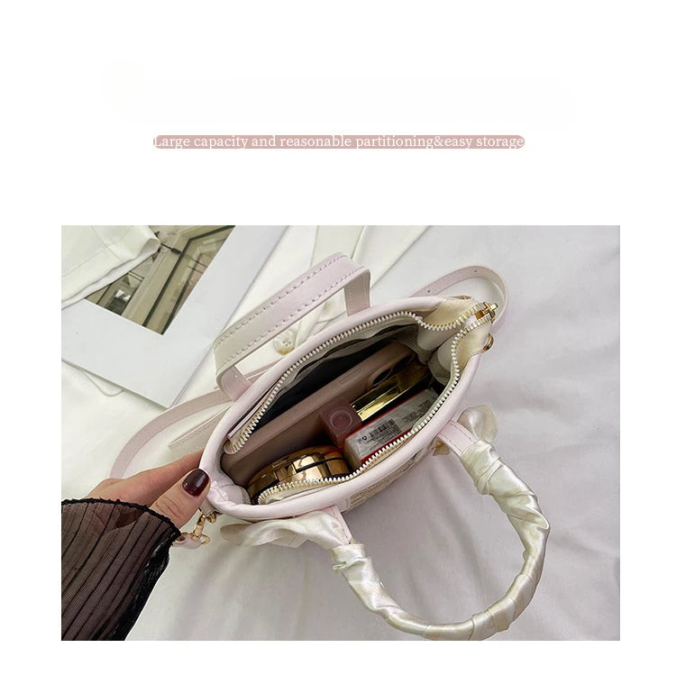 Elegant Artistic Crossbody Bag - Graffiti Design