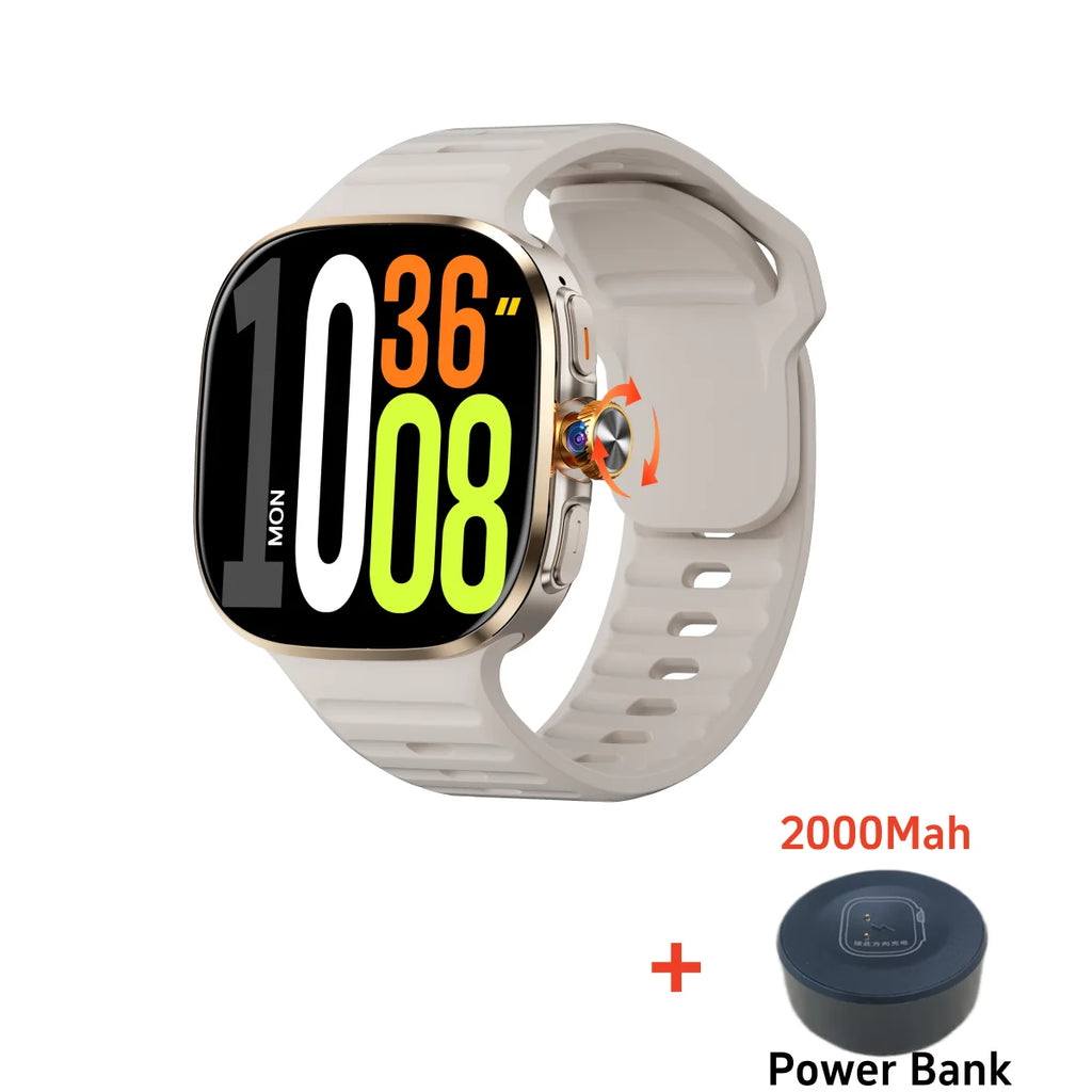Ultimate 5G Smart Watch - 2.4 Inch AMOLED & Rotating Camera