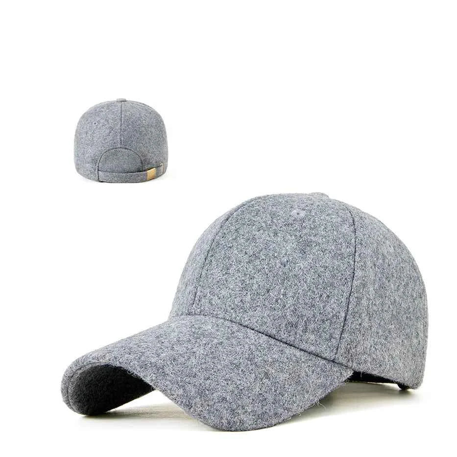 Premium Felt Dad Hat - Warm & Stylish