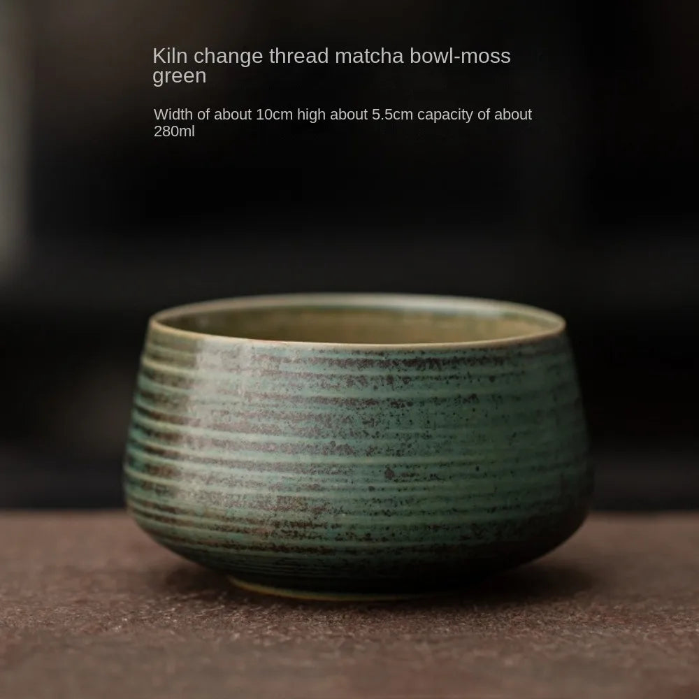 Premium Ceramic Matcha Bowl - Smooth Large Capacity