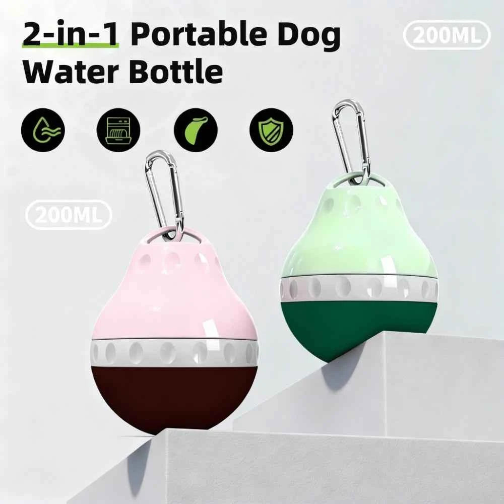 Portable Pet Water Bottle for Dogs Silicone Travel Water Dispenser for Outdoor Walks Cat Water Cup Outdoor Dog Water Bottle