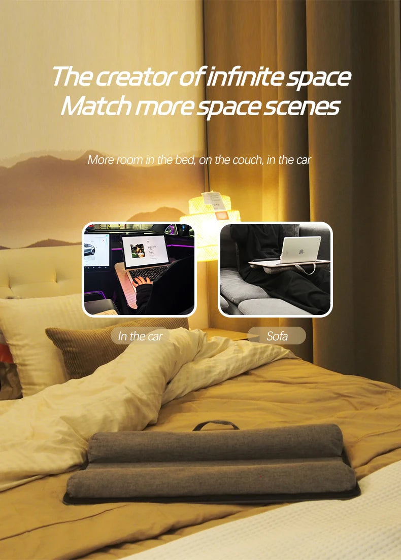 Premium Ergonomic Laptop Desk - Adjustable & Portable Design