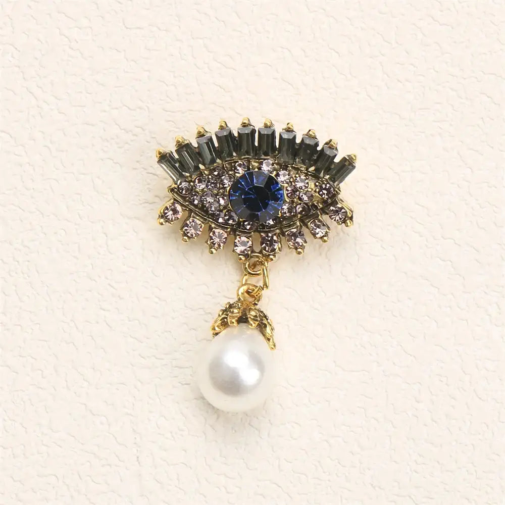 Premium Crystal Bow Brooch - Exquisite Sparkling Accessory