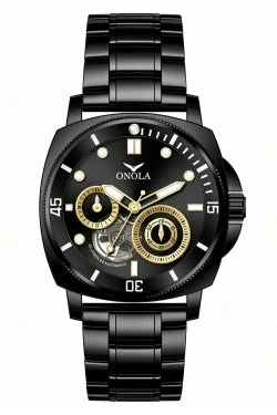 Premium Men's Automatic Luxury Watch - Waterproof & Fashionable