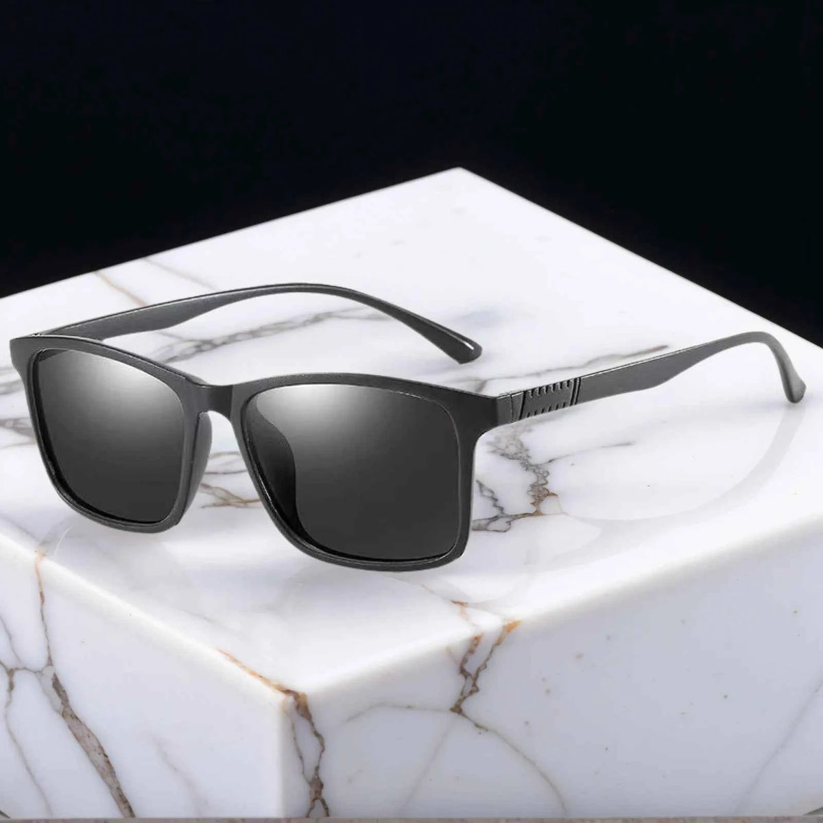 Luxury Square Cycling Sunglasses - UV400 Protection & Driving Eyewear