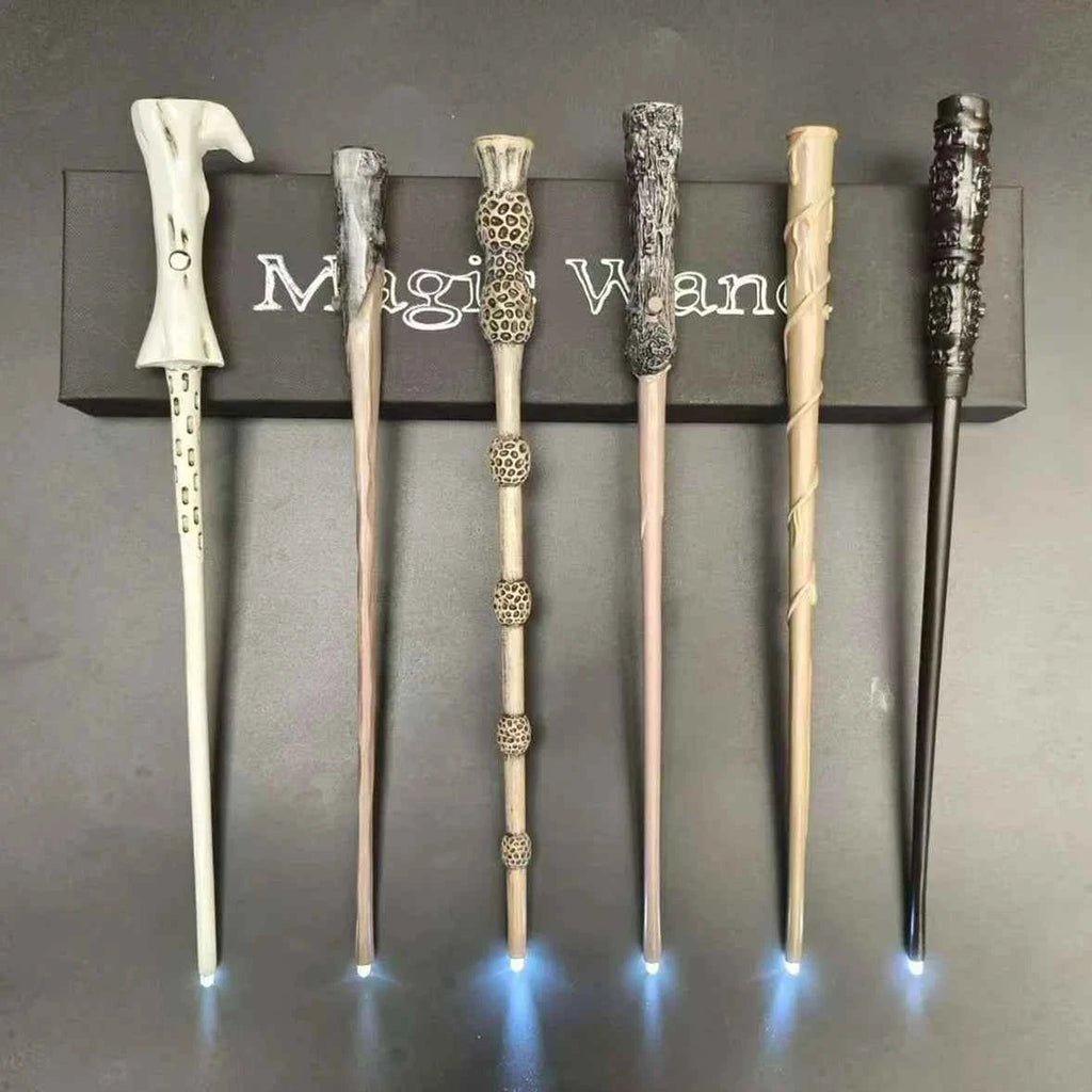 Premium Glowing Magic Wand - LED Light Role Playing Toy