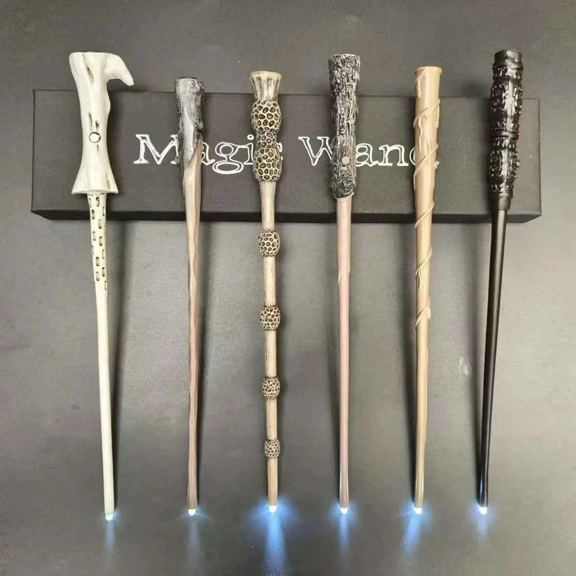 Premium Glowing Magic Wand - LED Light Role Playing Toy