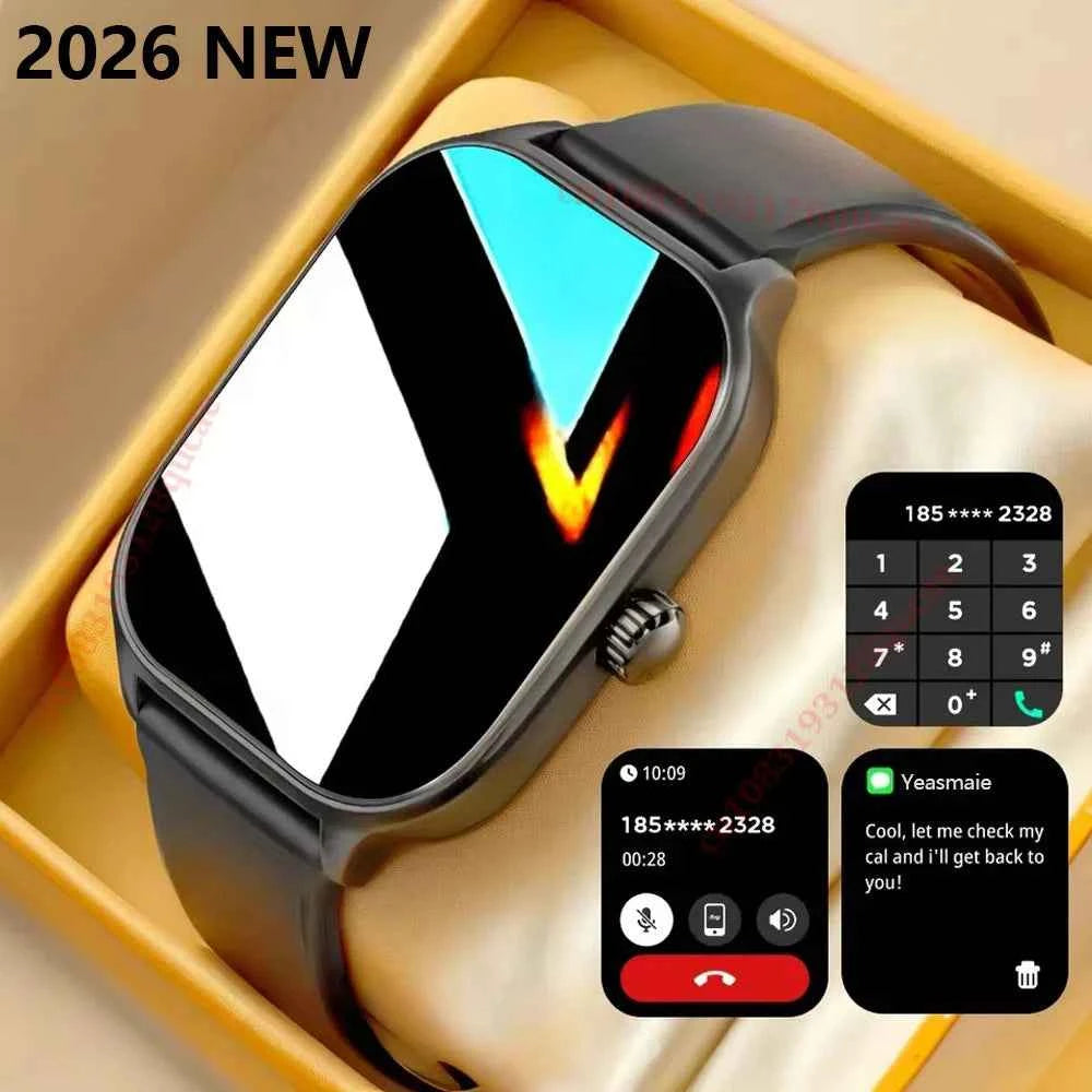 Premium Bluetooth Smart Watch - 2.01 Inch Color Screen & Fitness Tracker