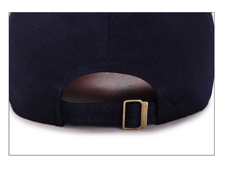 Premium Cotton Baseball Cap - Embroidered Snapback