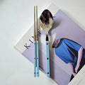 Elegant Korean Style Utensil Set - Premium 304 Stainless Steel
