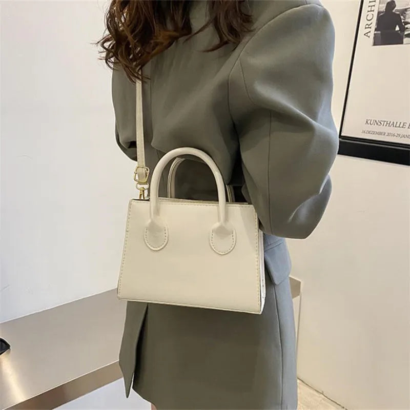 Elegant Mini Crossbody Bag - Chic Top Handle Design
