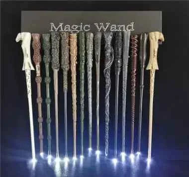 Premium LED Magic Wand - Light Up Cosplay Toy