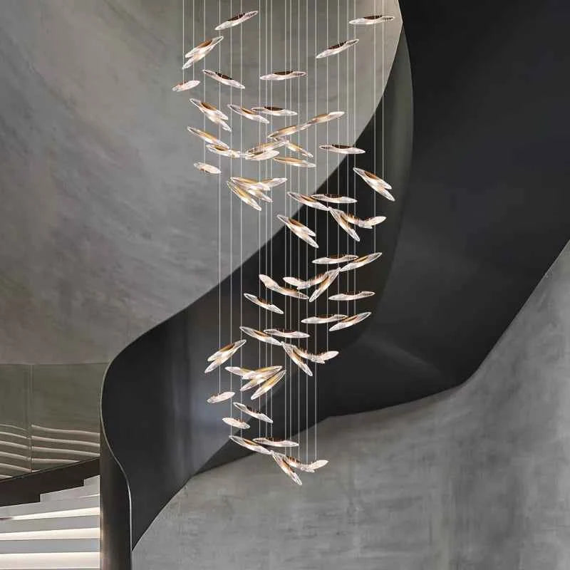 Luxury Crystal Chandelier - Modern Indoor Lighting