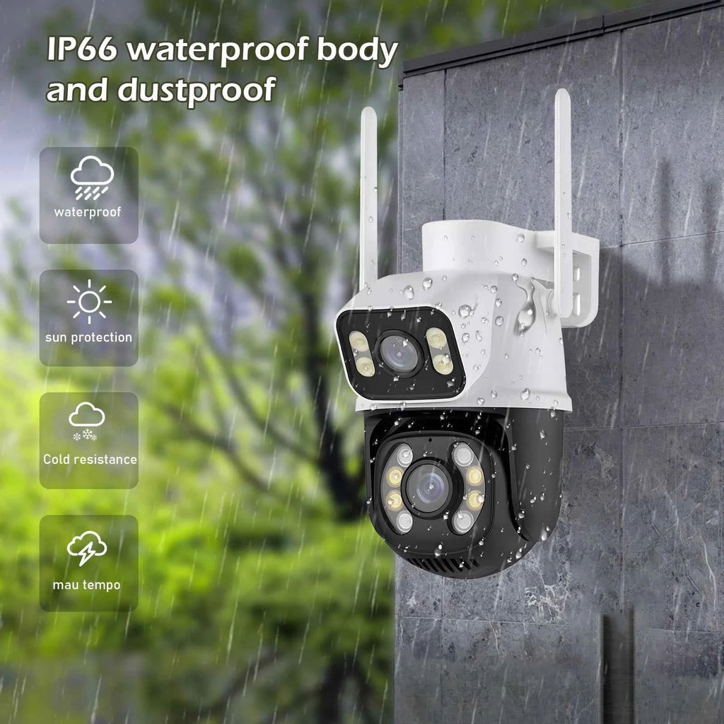 Professional Outdoor WiFi Security Camera - Waterproof Surveillance