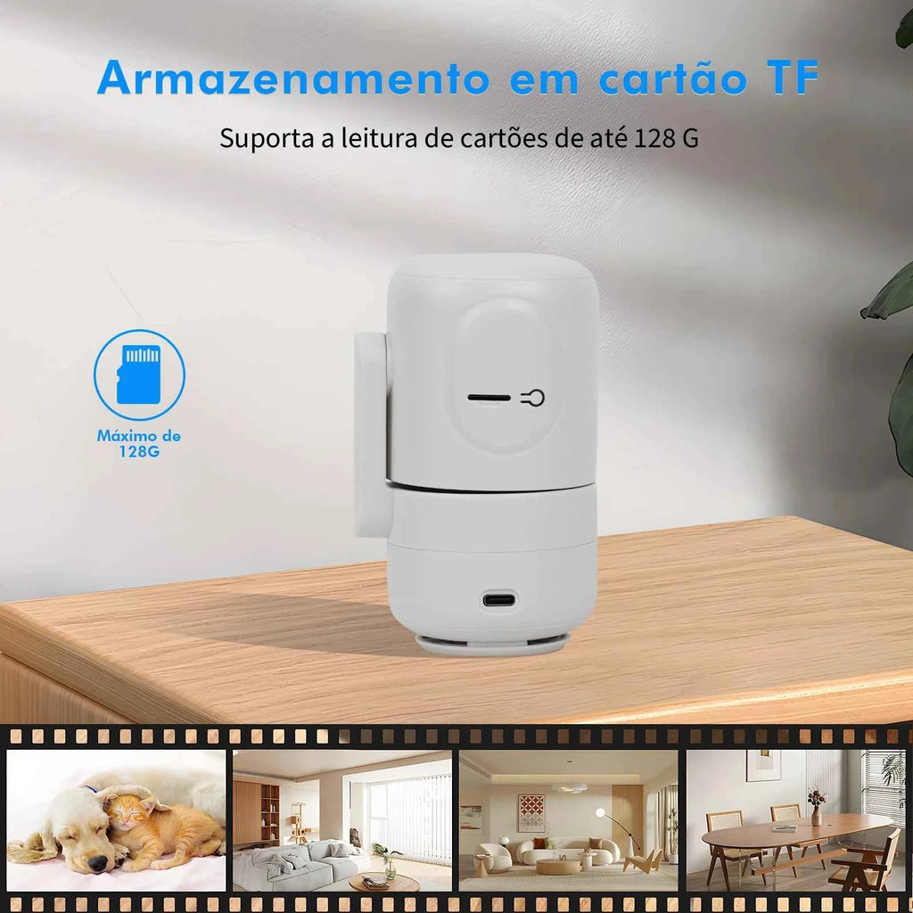 Compact WiFi Security Camera - HD Wireless Surveillance