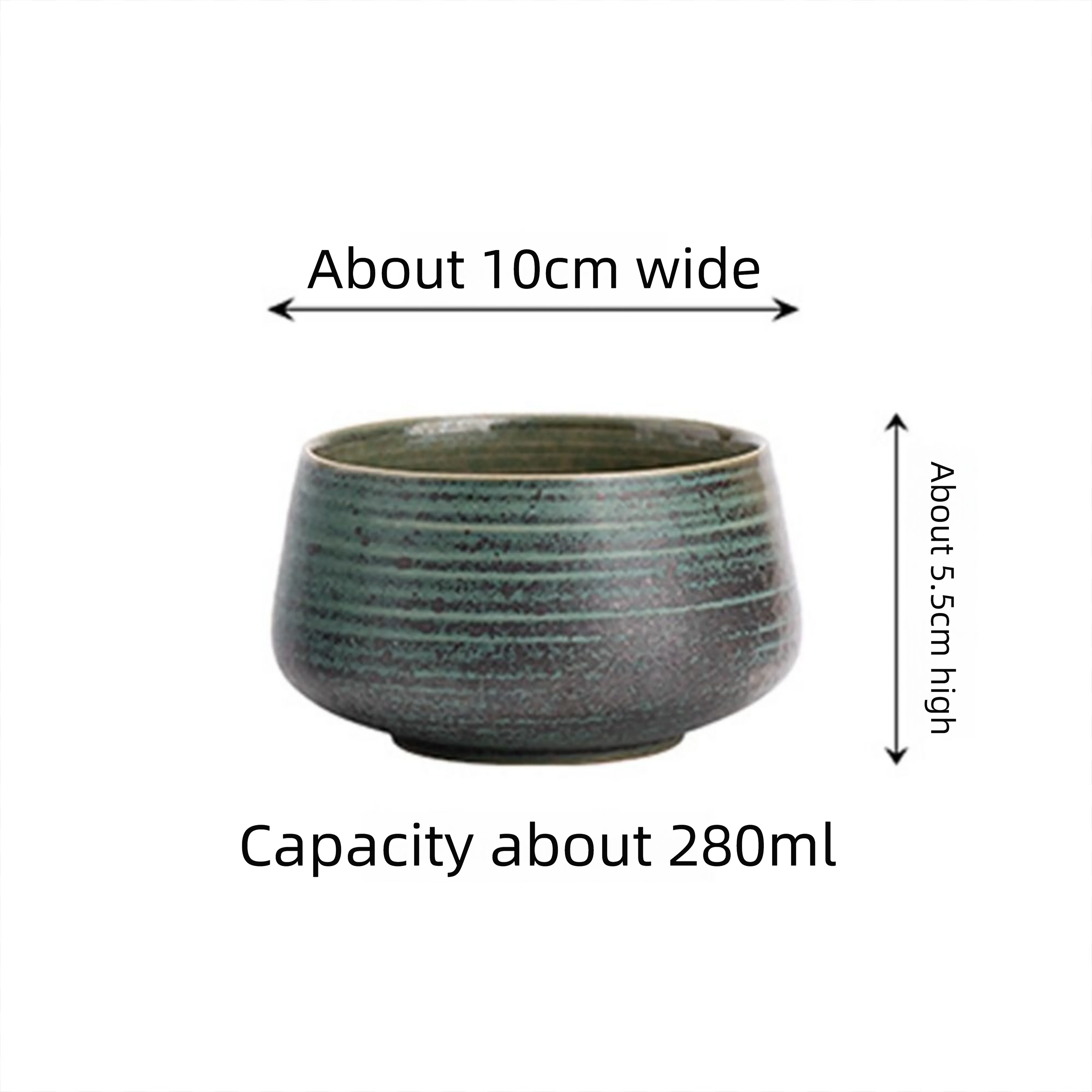 Premium Ceramic Matcha Bowl - Smooth Large Capacity