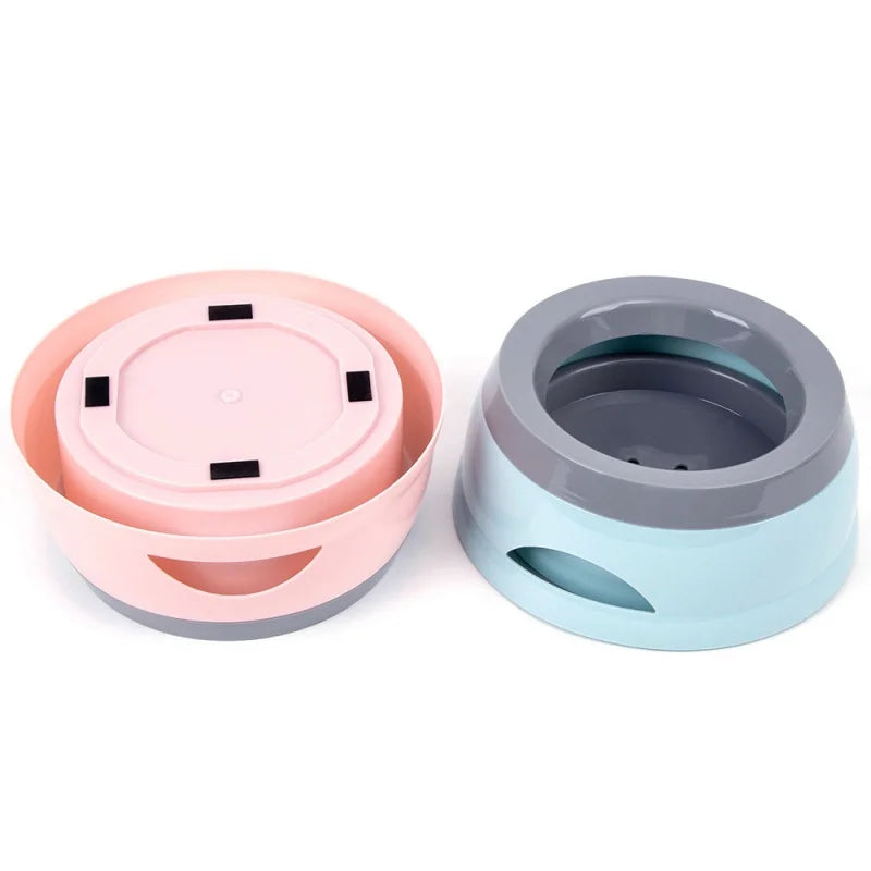 Premium Portable Pet Water Bowl - No Spill Floating Design