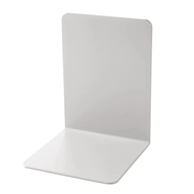 Elegant L-Shaped Desk Bookends - Durable Display Stand