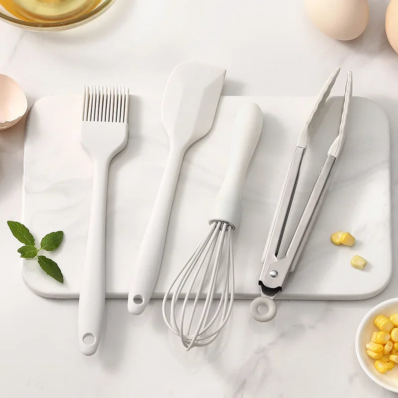 Premium Silicone Utensil Set - 12-Piece Cooking Kit