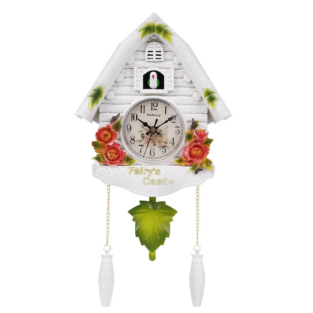 Elegant Cuckoo Wall Clock - European Style Home Decor