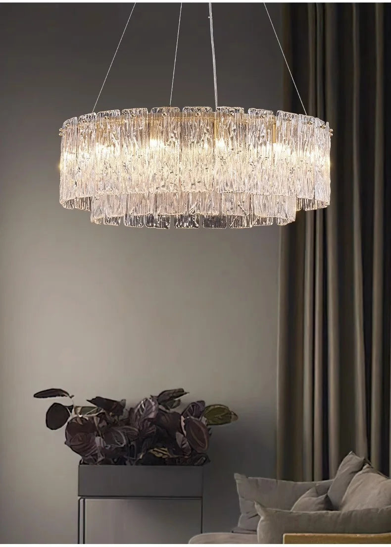 Elegant Luxury Crystal Chandelier - Dining & Living Room