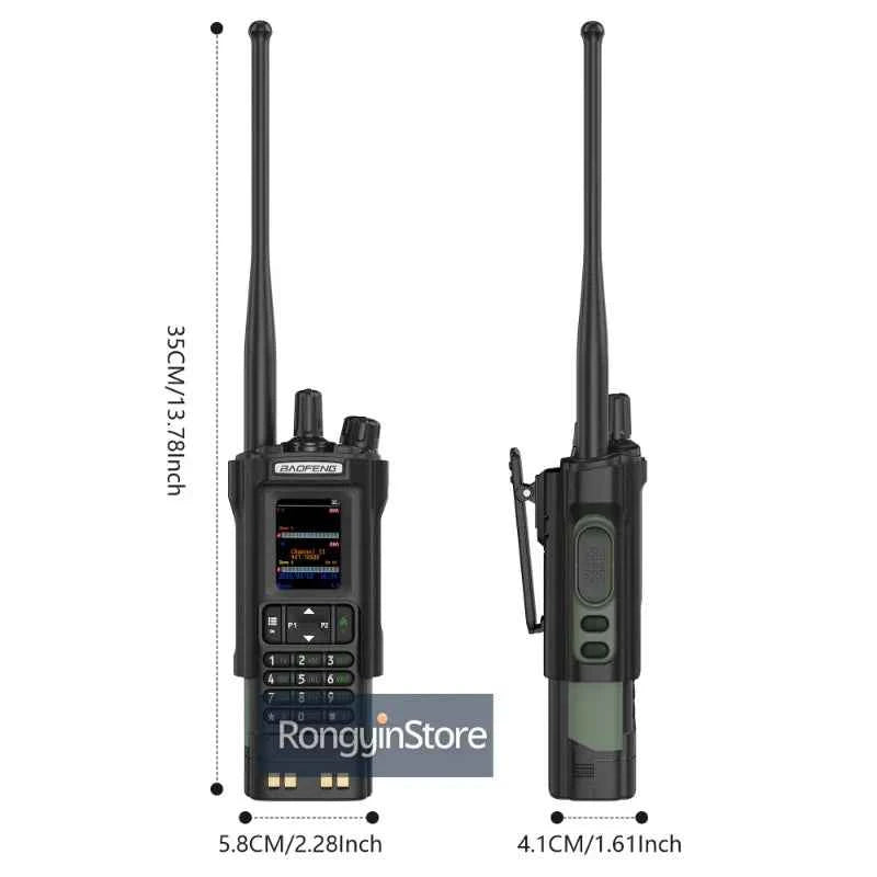 Professional Digital Walkie Talkie - 10W Dual Band DMR Radio