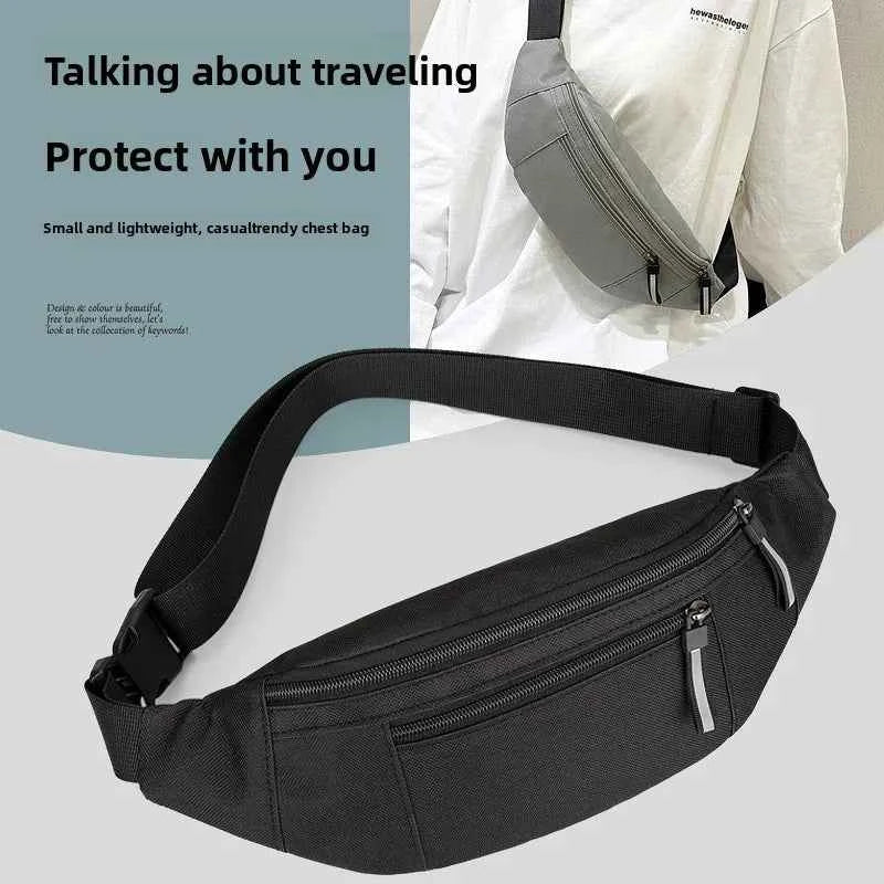 Premium Sports Fanny Pack - Hands-Free Travel & Workout