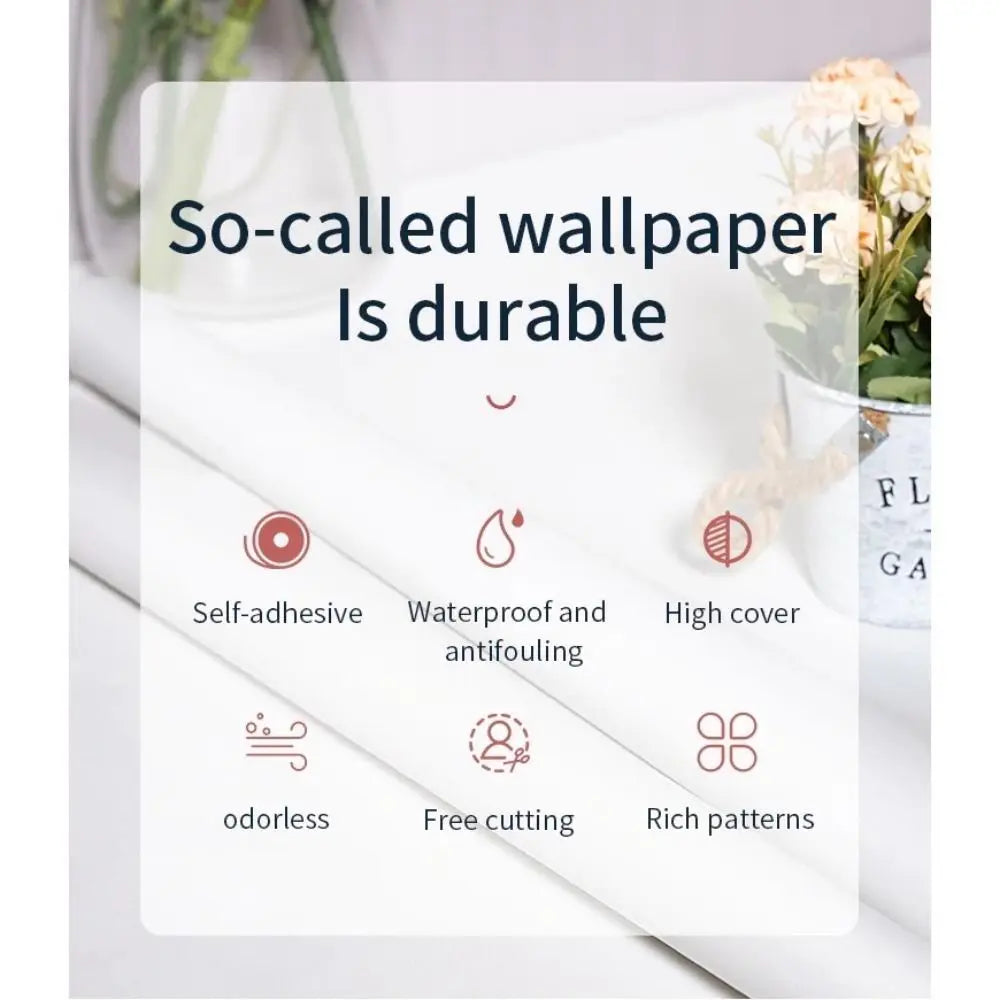 Elegant 3D Flower Wall Stickers - Self-Adhesive Decor