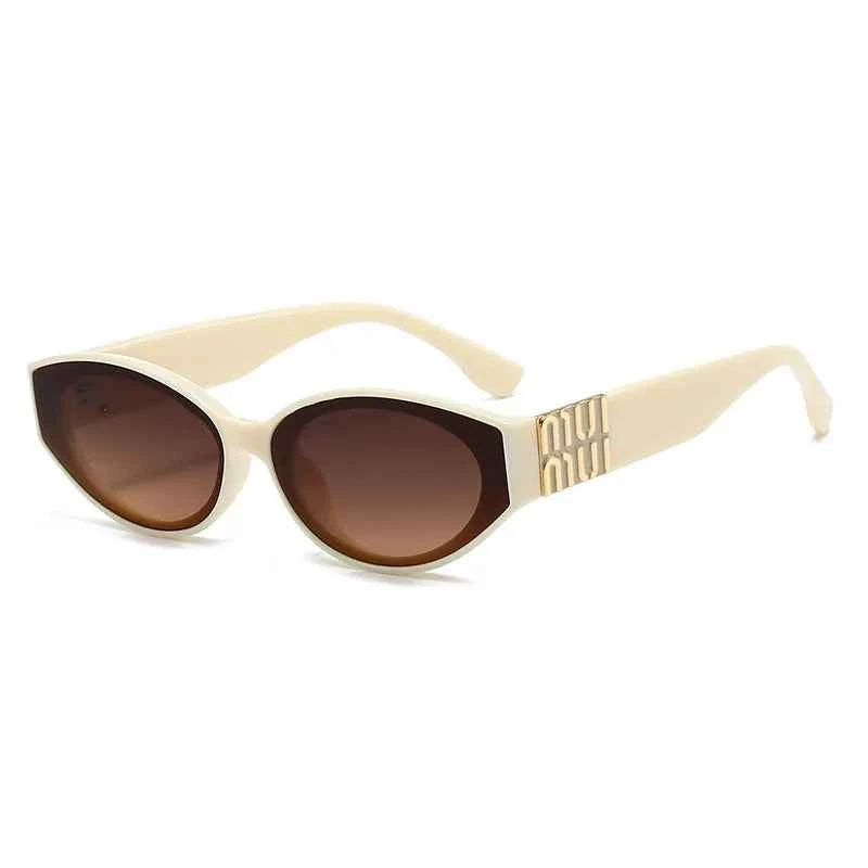 Minimalist Oval Sunglasses - Premium UV400 Protection