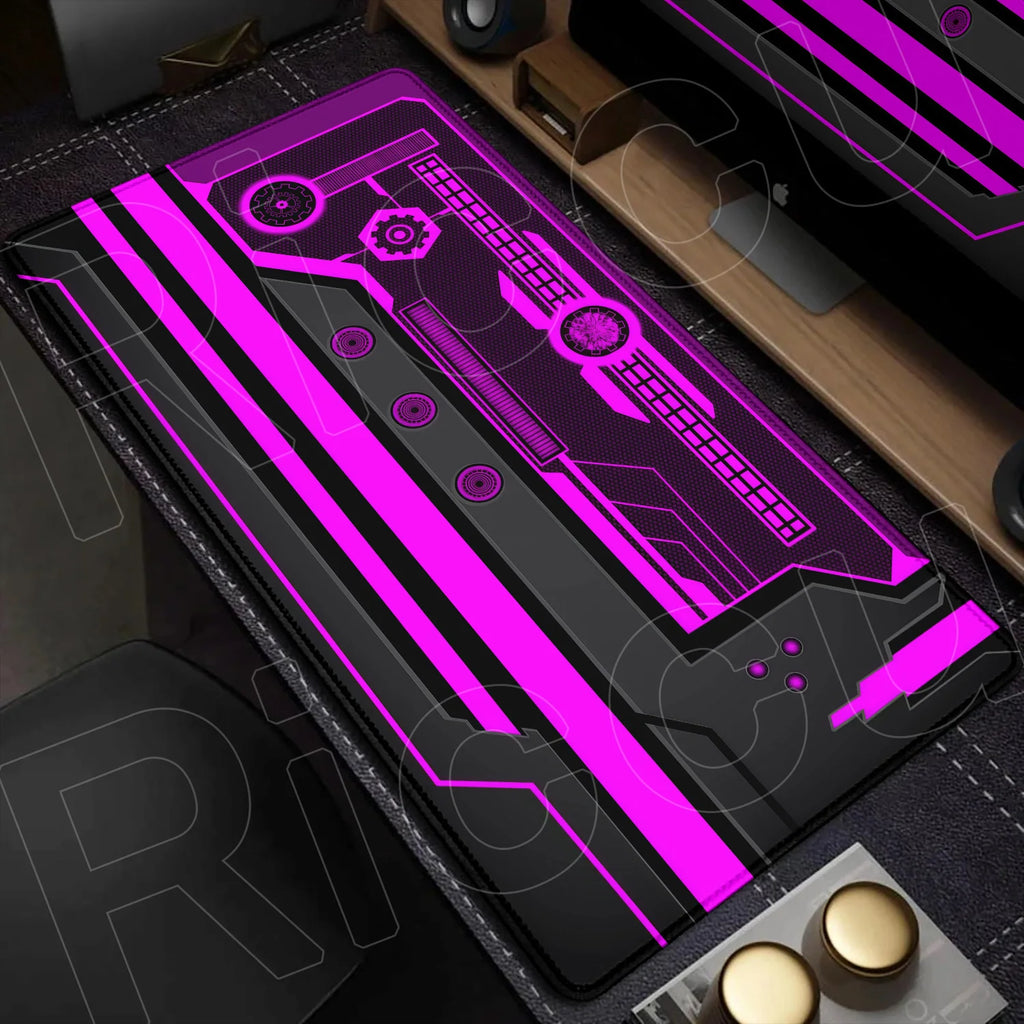 Premium HD Sci-Fi Gaming Mouse Pad - Large Desk Mat