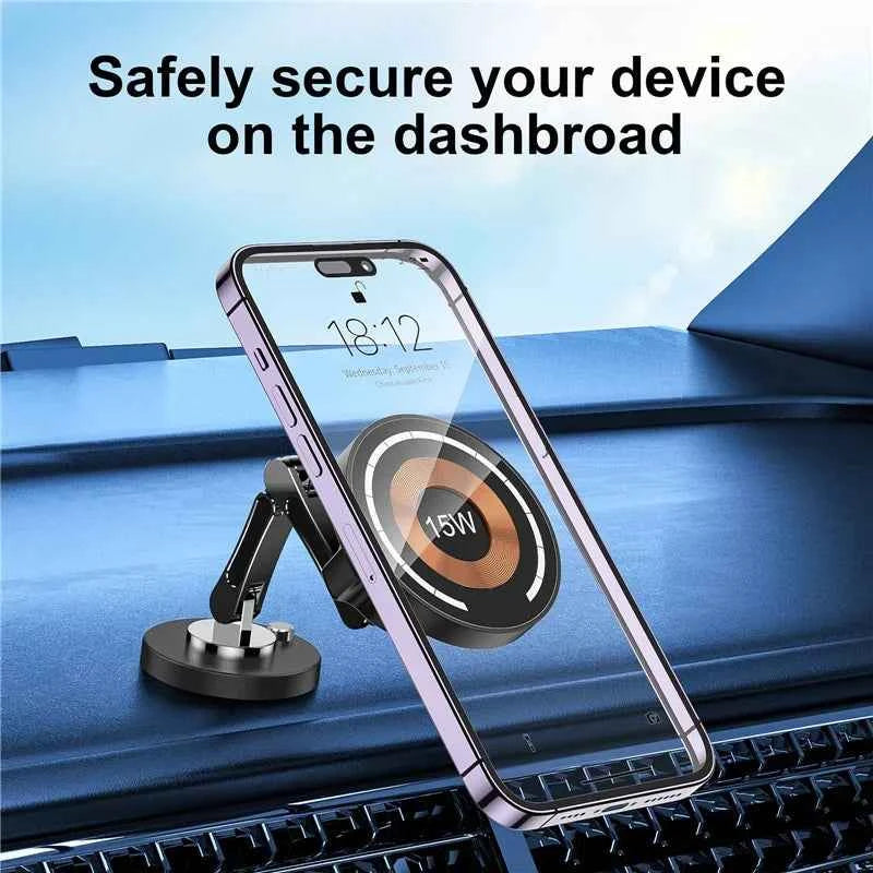 Premium Magnetic Car Wireless Charger Stand