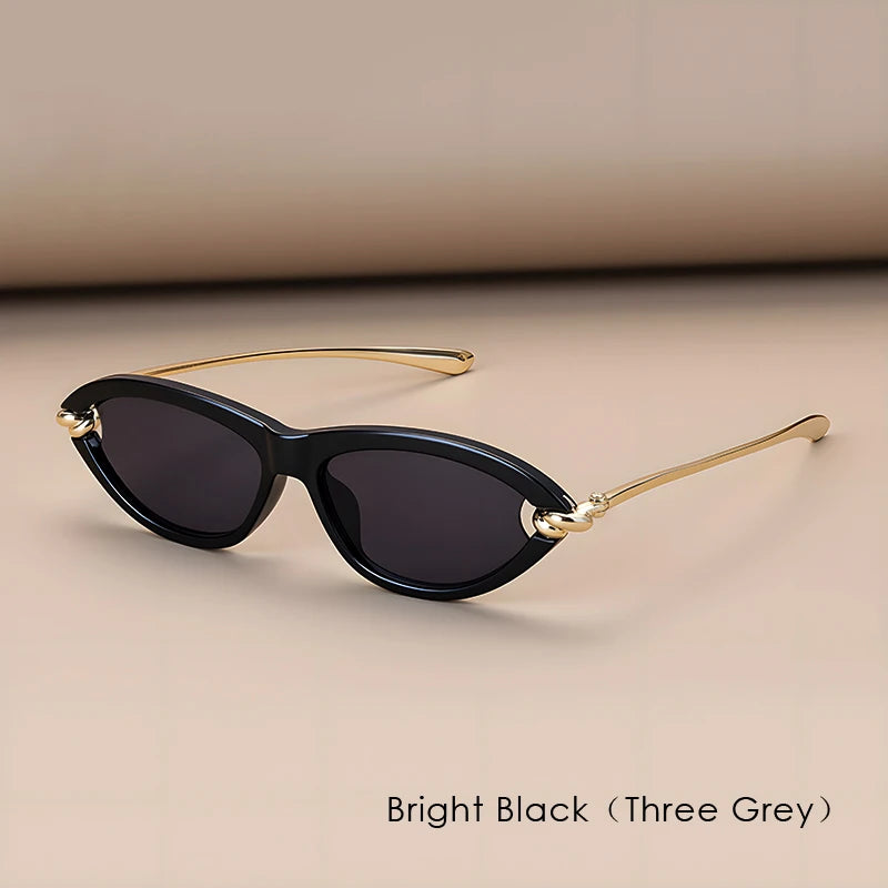 Luxury Cat Eye Tortoiseshell Sunglasses - UV400 Protection