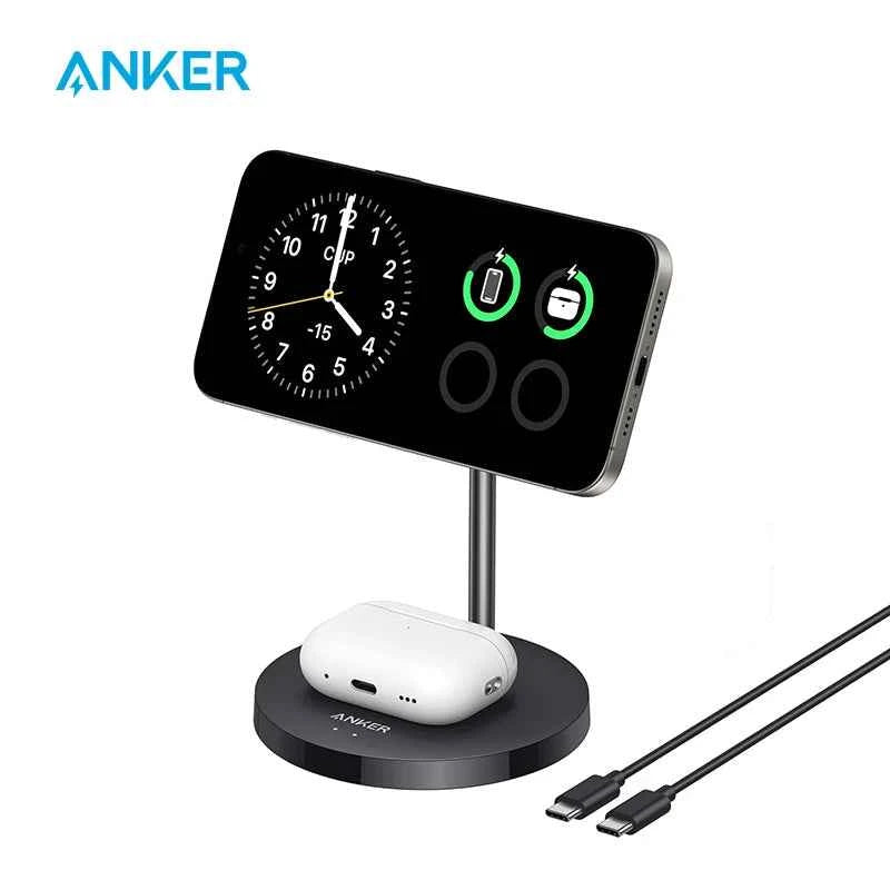 Premium Qi2 Wireless Charger Stand - Fast 15W Magnetic Charging