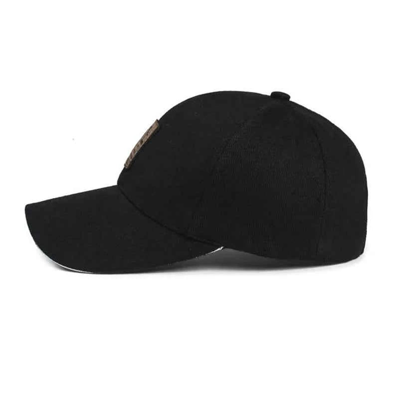 Structured Baseball Caps for Women Men Solid Snapback Label Stick Sunhat Outdoor Breathable Hip Hop Baseball Hat Trucker Dad Cap