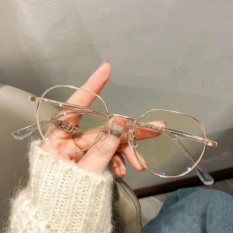 Luxury Myopia Glasses - Classic Vintage Anti-Blue Light Eyewear