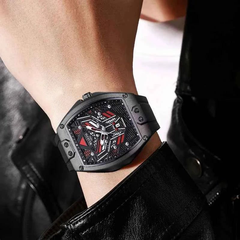 Luxury Men's Luminous Quartz Watch - Waterproof & Trendy