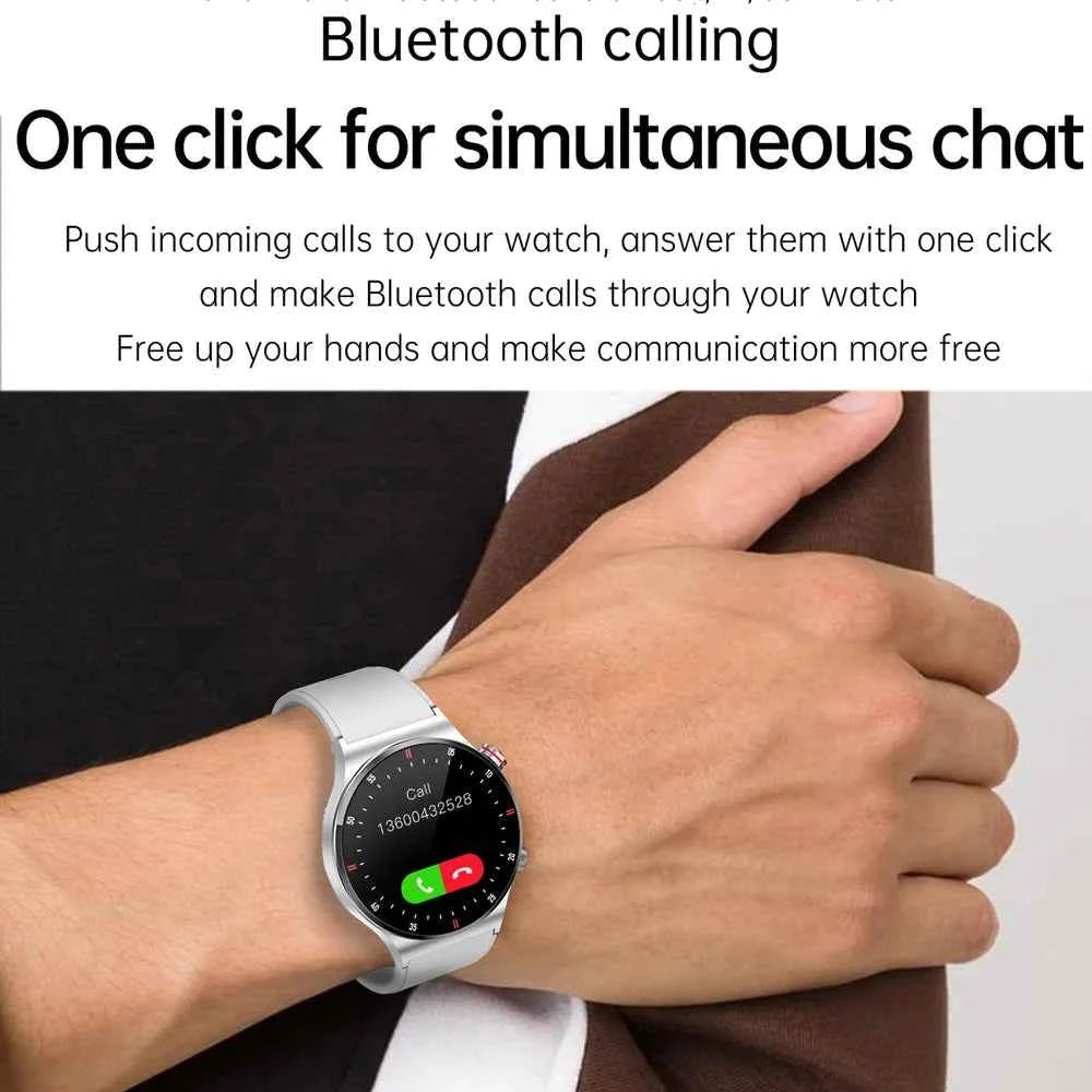 Luxury QW33 Smart Watch - NFC & Bluetooth Calling