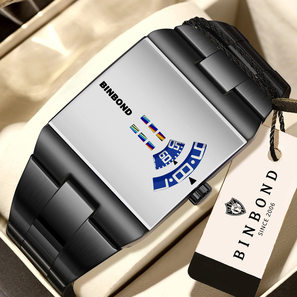 Luxury Men's Quartz Watch - Waterproof Sport Wristwatch
