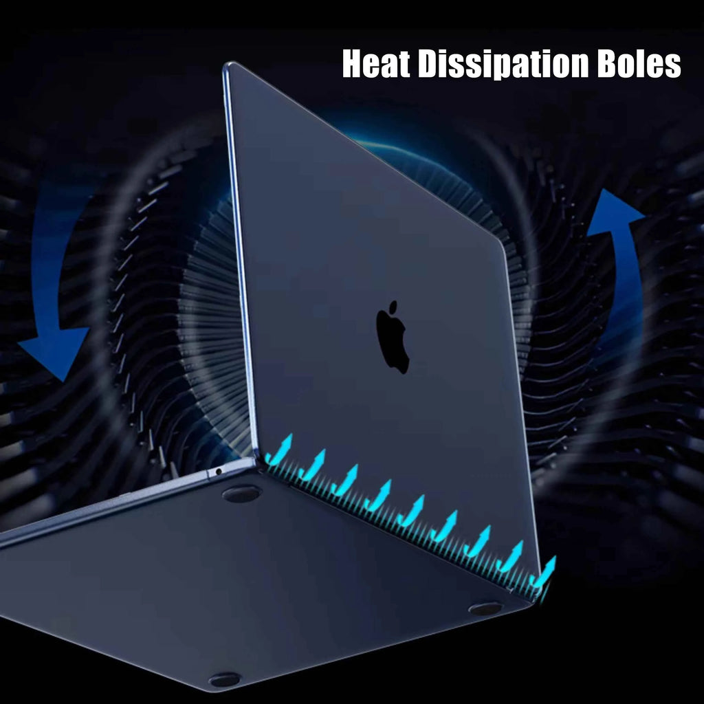 Ultra thin 2026 M5 Laptop Case For MacBook Air 13 15.3 13.6 Case M2 M3 Funda Macbook Neo A18 Pro 13 14.2 16 Case M4 2024 2023