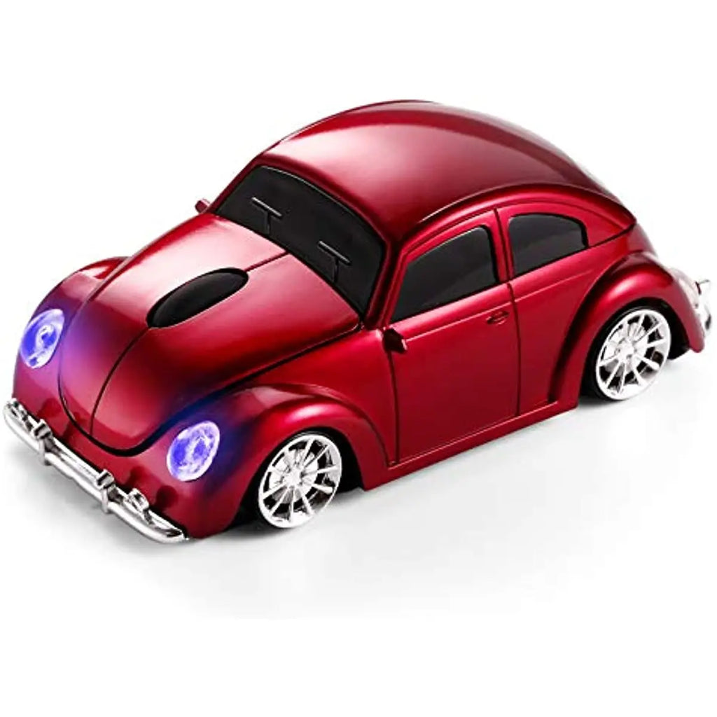 Premium Wireless Car Mouse with LED Headlights & 1600 DPI