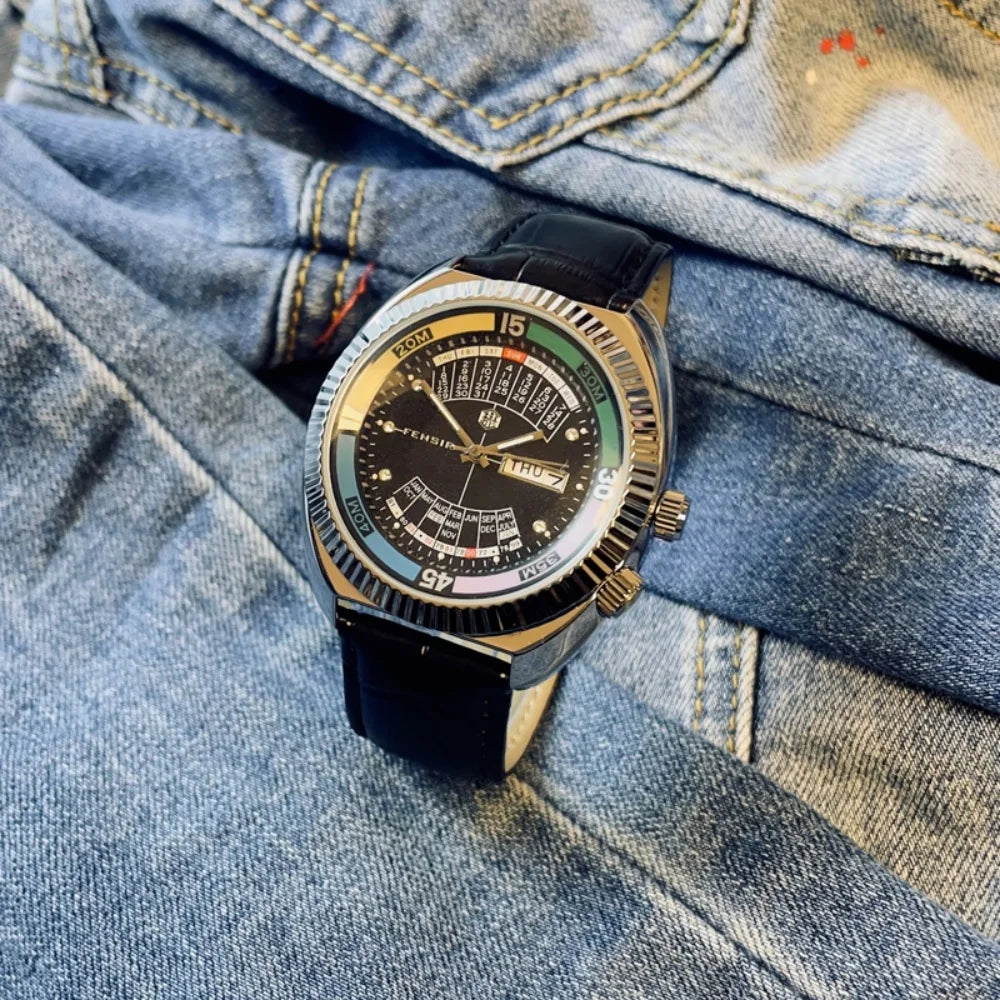 Luxury Men's Quartz Watch - Waterproof Sport Design