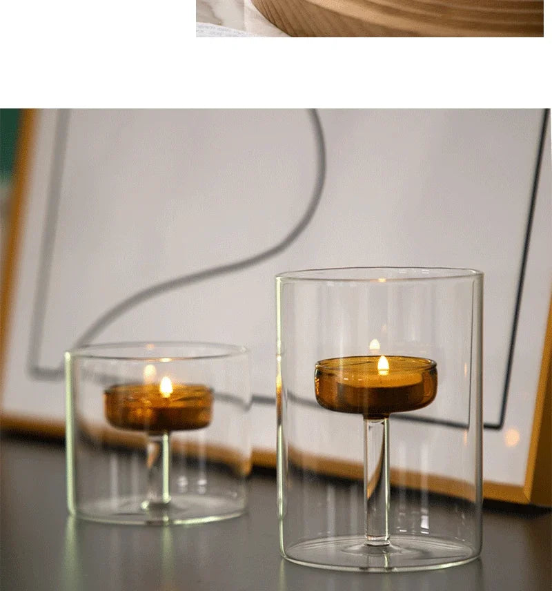 Elegant Luxury Dining Candle Holder - Romantic Table Decor