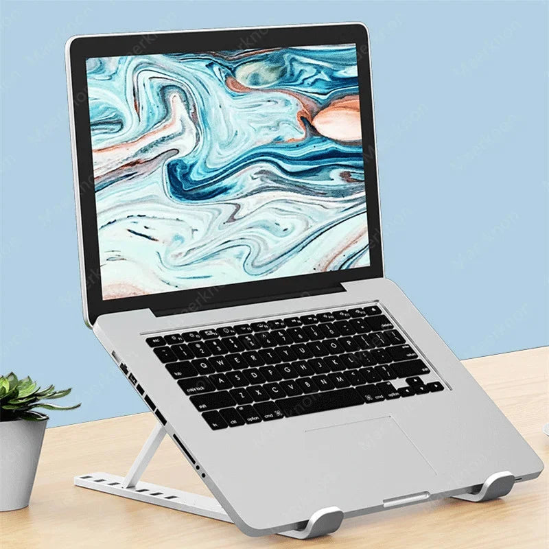 Premium Adjustable Laptop Stand - Foldable & Portable