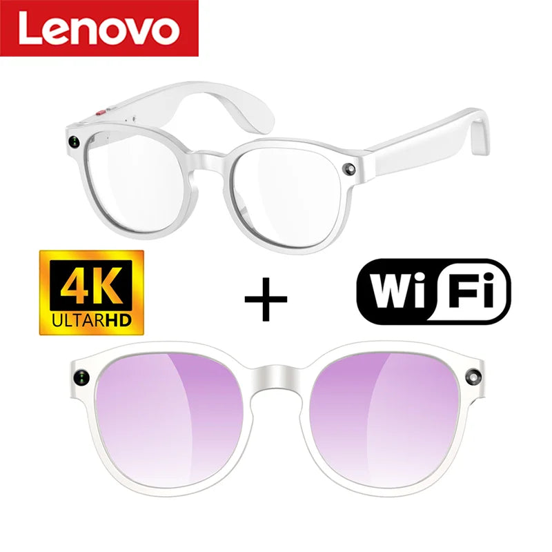 AI Smart Glasses with 8MP Camera & Real-Time Translation