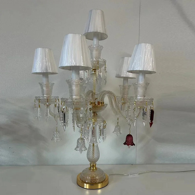 Elegant Luxury Crystal Table Lamp - Modern K9 Design