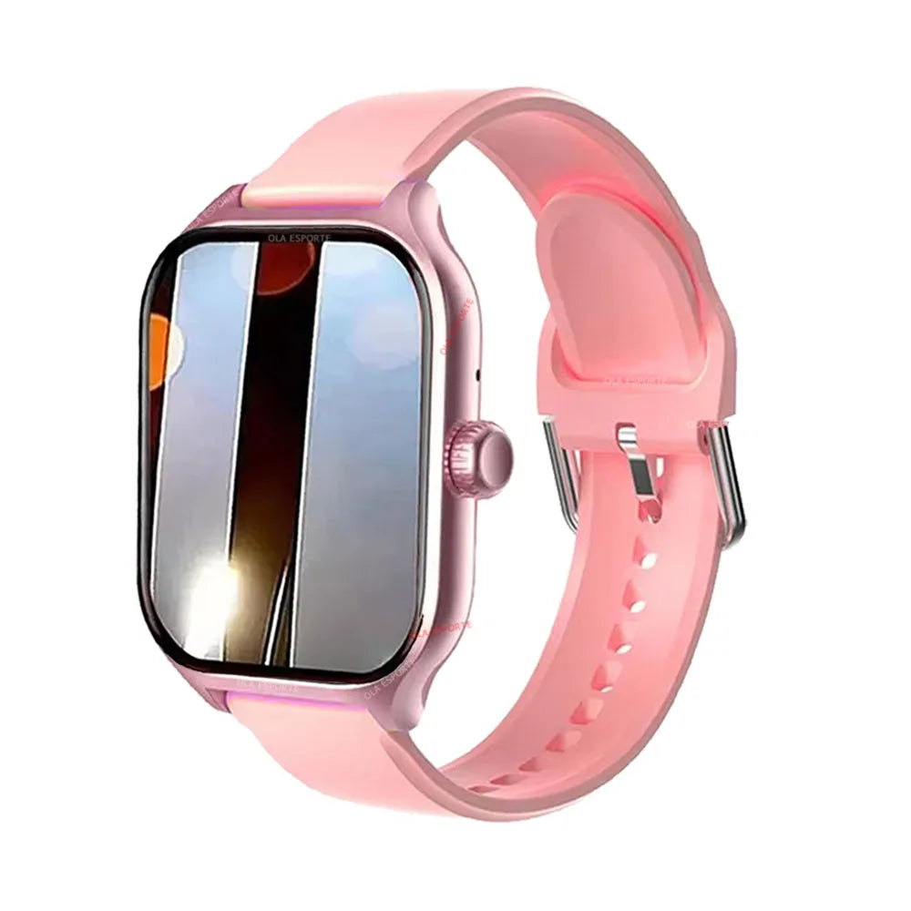 Premium Bluetooth Smart Watch - 2.01 Inch Color Screen & Fitness Tracker